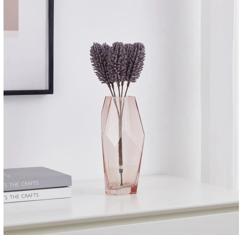 Eglo 428209 - Fiore artificiale DEMING 30 cm viola