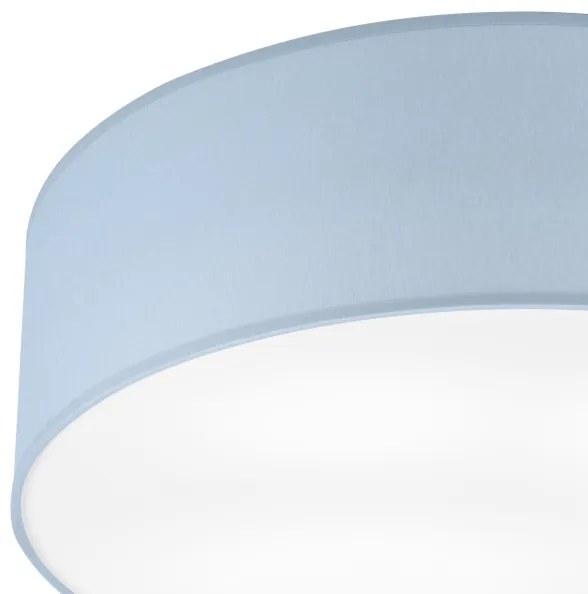 Plafoniera SIRJA PASTEL DOUBLE 4xE27/15W/230V diametro 45 cm blu