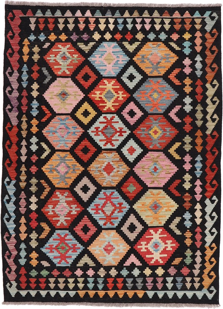 Kilim Tappeto orientale 200x150 (Pakistan) Annodato A Mano
