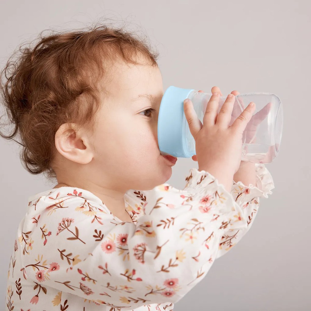 Set completo tazza 240 ml - blu chiaro