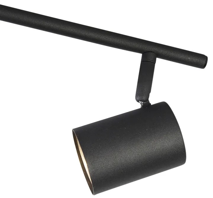 Faretti Smart Neri Orientabili Incl. WiFi GU10 - Jeana 3