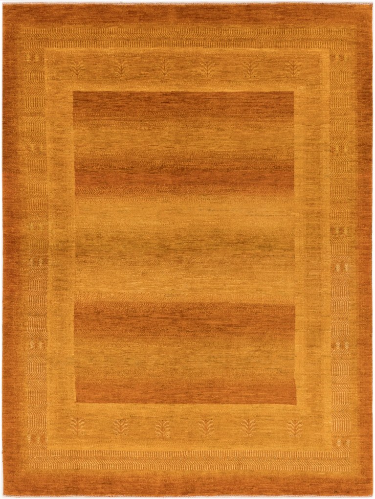 Loribaft Tappeto 230x170 Giallo (Iran) Annodato A Mano