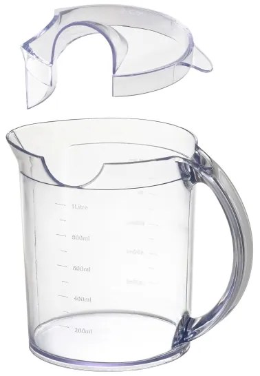 Concept LO7026 - Spremiagrumi centrifugo 1000W/230V nero/acciaio inossidabile