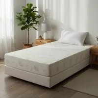 Coprimaterasso singolo fibra di bambù Aloe