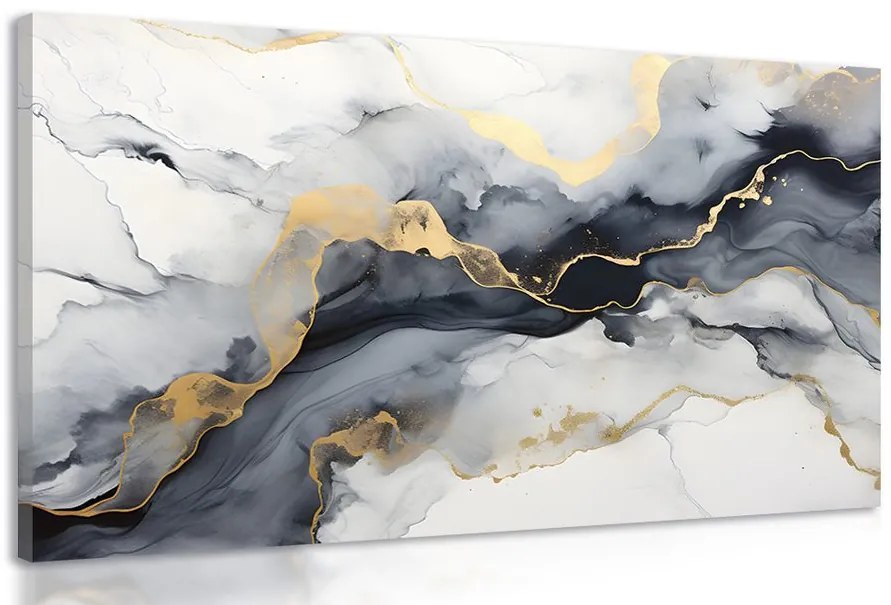 Quadro su tela – Marmo grigio