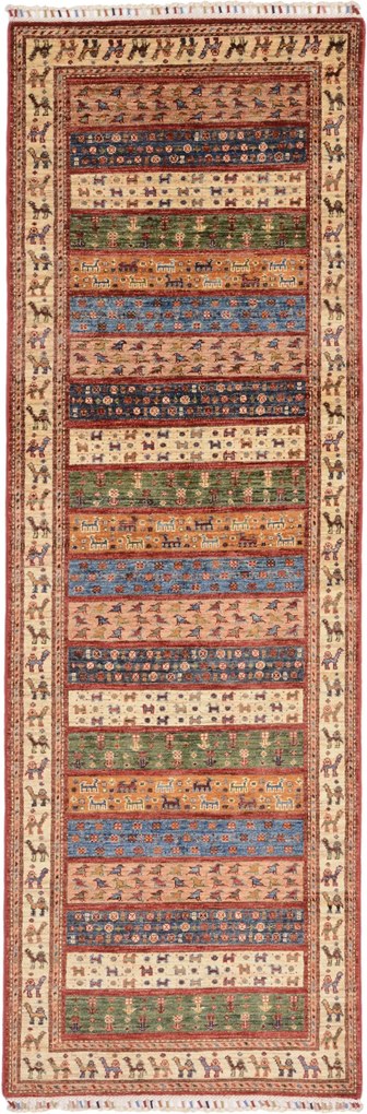 Samarkand Tappeto 90 x 260 (Pakistan) Annodato A Mano