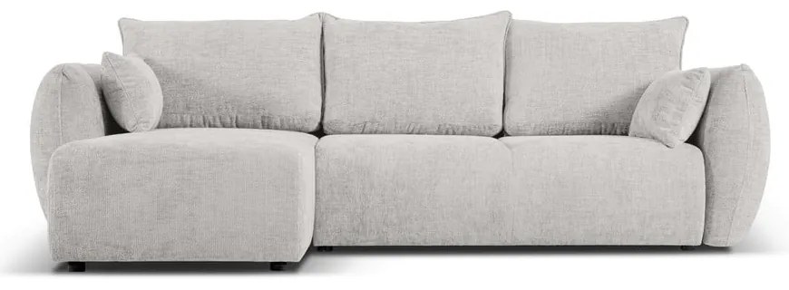 Divano angolare grigio chiaro (angolo sinistro) Matera - Cosmopolitan Design