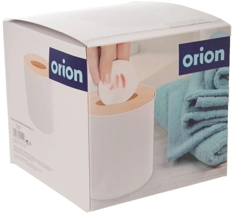 Bidone in plastica bianco da 1,6 l Whitney - Orion