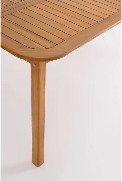 Tavolo In Legno Da Esterno Allungabile 100x180-240 Cm Danubio FSC Bizzotto