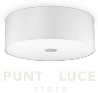 Lampada da soffitto woody pl4 bianco