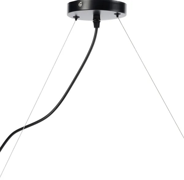 ONLI - Lampadario a sospensione con filo TRIO 3xE14/6W/230V nero