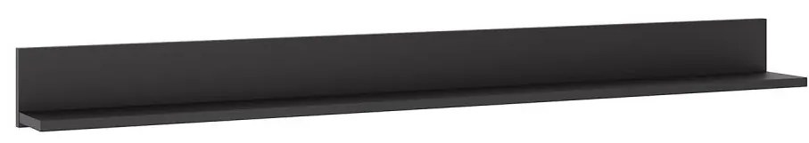 Mensola da parete FLOP nera