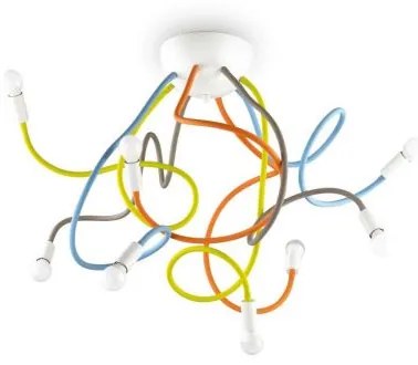 Lampada da soffitto multiflex pl8 color