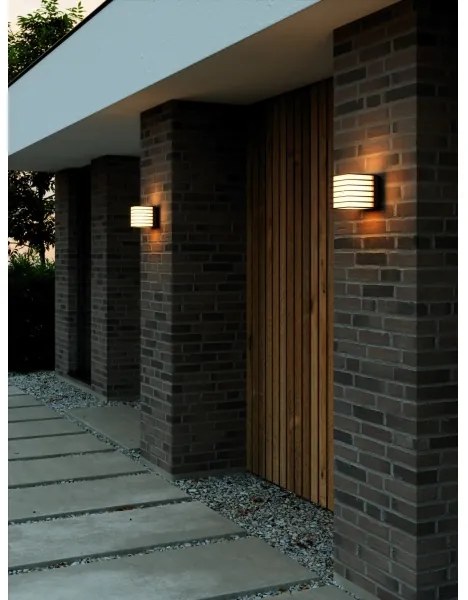 Nordlux - Applique da esterno FLUCTUS 1xE27/15W/230V IP44