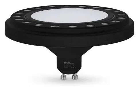 Lampadina LED ECOLINE AR111 GU10/12W/230V 4000K 120° nero - Brilagi