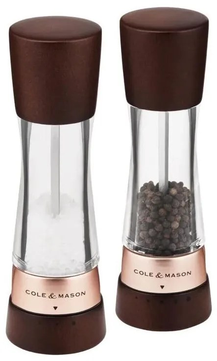 Cole&amp;Mason - Set di macina sale e pepe DERWENT 2 pz 19 cm faggio/marrone