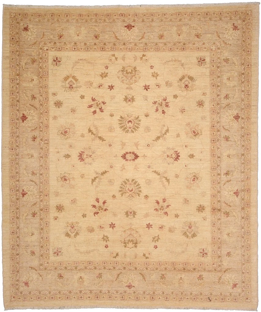 Ziegler Tappeto orientale 300 x 260 Beige (Pakistan) Annodato A Mano