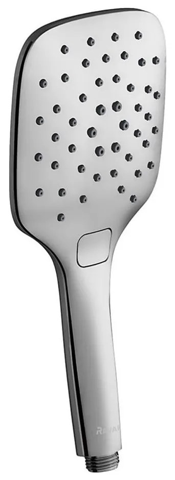 Ravak X07P348 - Doccetta a mano con pulsante, finitura cromo lucido