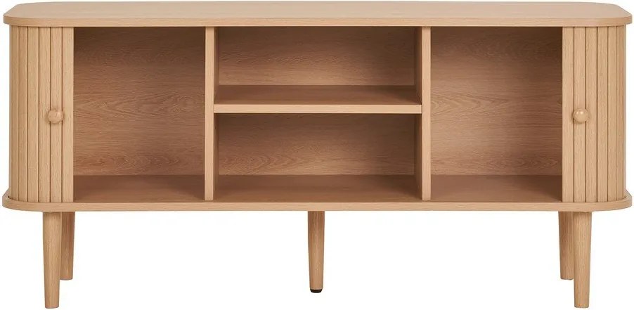 Mobile TV di colore naturale con effetto pino 113x51,5x40 cm Nikko – House Nordic