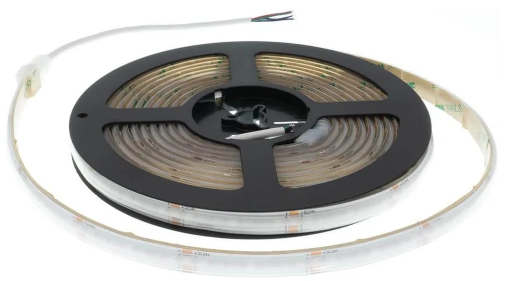 Striscia LED COB RGB 14.5W/m 24VDC IP67 5m Professional Colore RGB