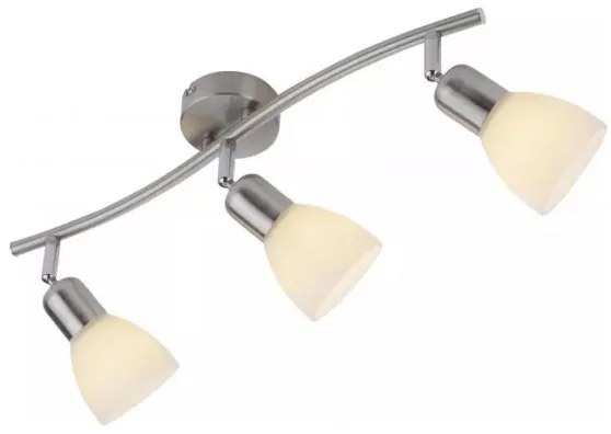 JUST LIGHT. 11953-55 - Faretto KARO 3xE14/40W/230V cromo opaco