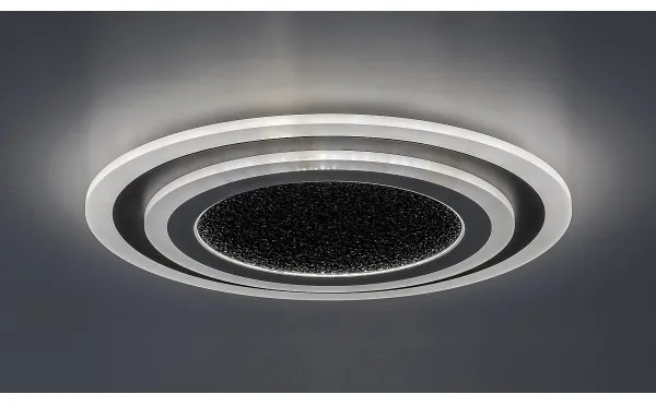 Rabalux 71316 - Plafoniera LED dimmerabile TANELI 56W/230V 3000/4000/6000K nera + telecomando