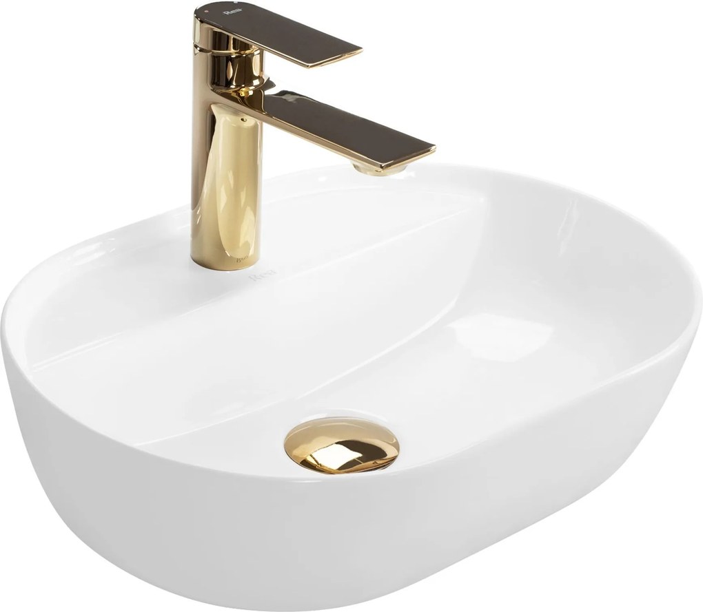 Lavabo da appoggio REA Aura 42