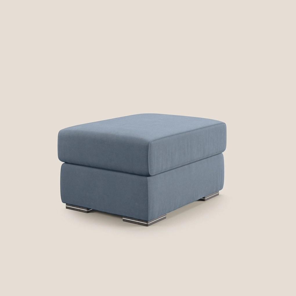 Sun pouf apribile contenitore in microfibra smacchiabile T11 carta da zucchero