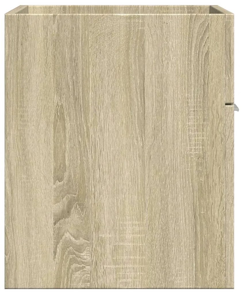 Mobile sottolavabo rovere sonoma 60x38,5x46cm legno multistrato