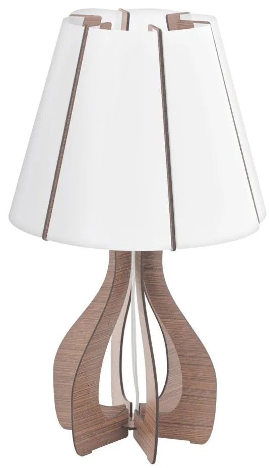 Eglo 94954 - Lampada da tavolo COSSANO 1xE27/60W/230V
