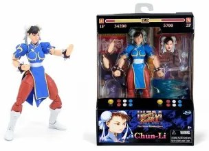 Statuetta Articolata Smoby Street Fighter Chun-Li