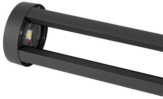 LED Lampada da esterno LED/10W/230V 80cm 6400K IP65 nero