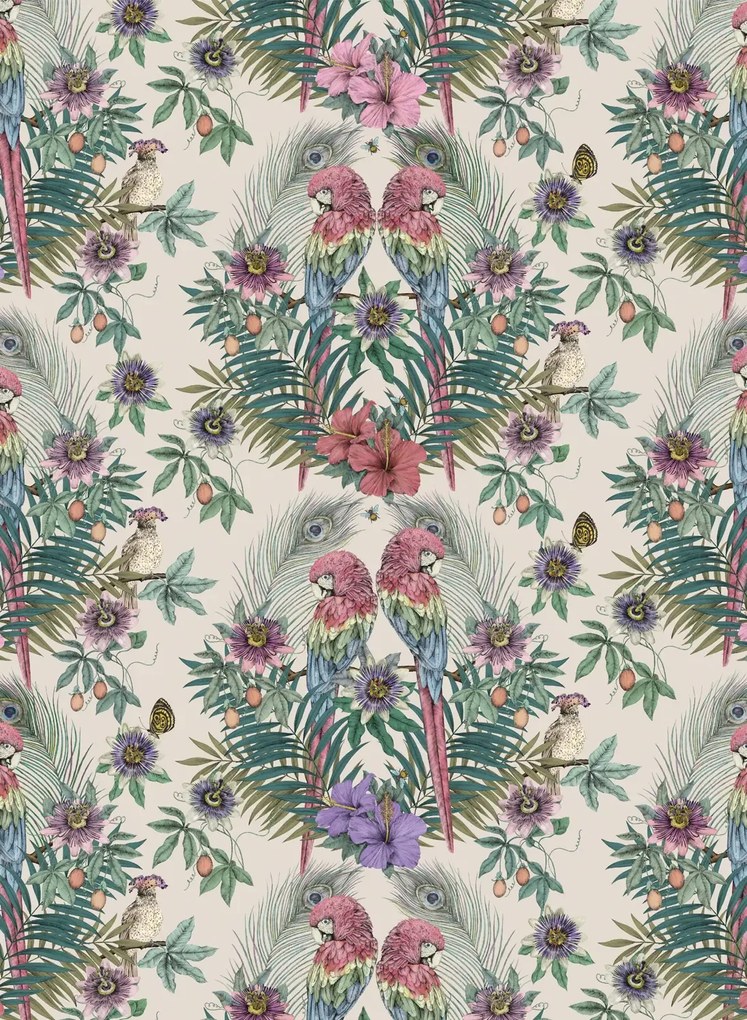 Matthew Williamson Carta da parati Ventura - Parchment