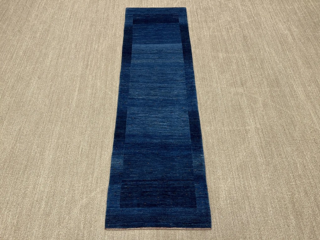 Loribaft Tappeto persiano 280 x 80 Blu (Iran) Annodato A Mano