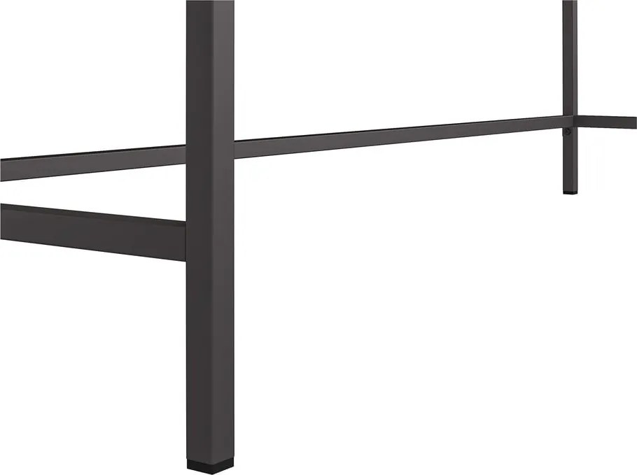 Scrivania con piano effetto rovere 51x153 cm Bradford - Støraa