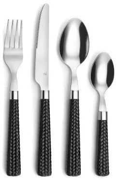 Set di Posate Amefa Paille 24 Pezzi Metallo Bicolore (25 cm)