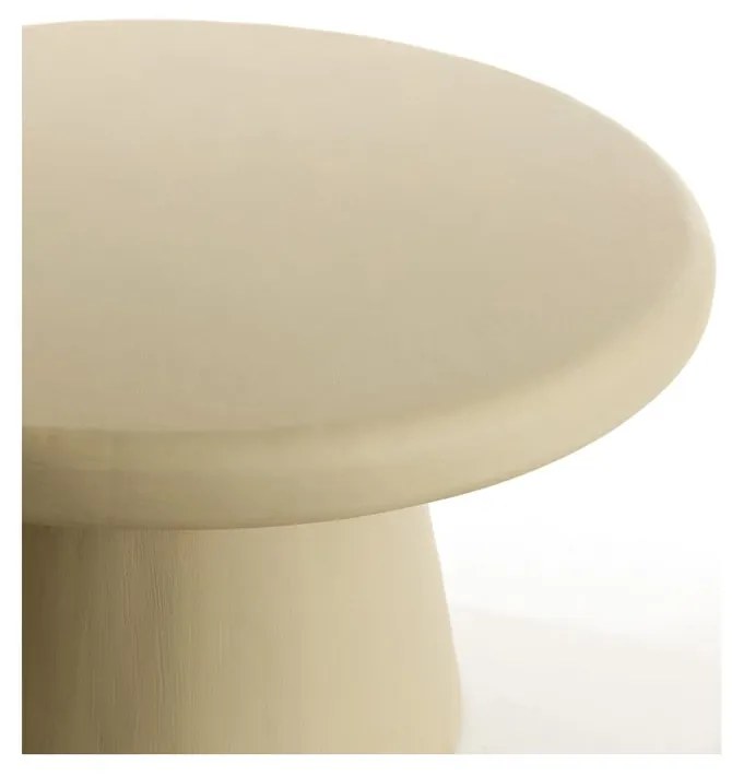 Tavolino rotondo beige ø 70 cm Kulona - Light &amp; Living