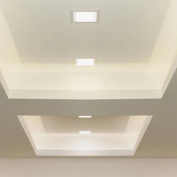 Lampada LED da incasso LED/3W/230V 9x9 cm 6500K bianco