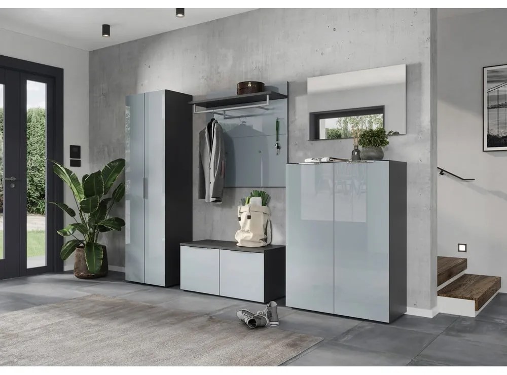 Armadio grigio 59x197 cm Genova - Germania