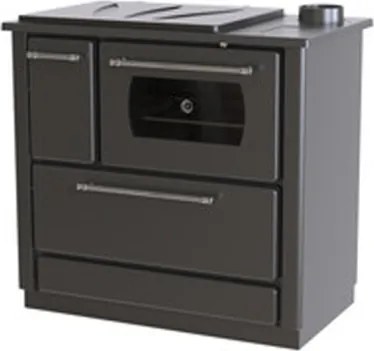 Stufa a Legna con Forno C Line Air Atene 7,9 kW Antracite