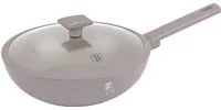 Wok 28 cm con coperchio taupe Berlinger Haus