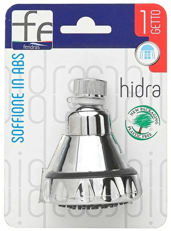 Soffione Doccia Cromato con diametro 8 cm Monogetto