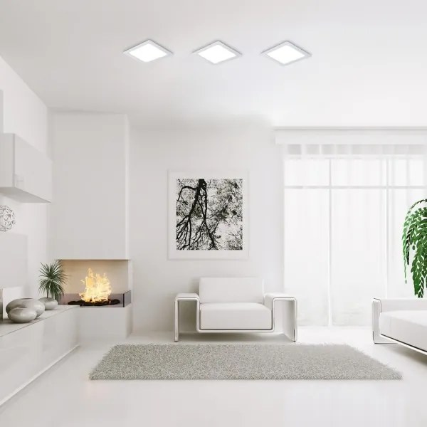 Rabalux 71236 - Lampada LED da incasso SHAUN LED/3W/230V 9x9 cm bianco