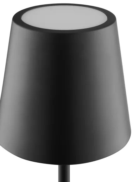 Brilliant - Lampada da tavolo LED ricaricabile dimmerabile a sfioramento ELORA LED/2,5W/5V 2700K IP44 nera