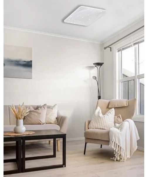 Plafoniera LED dimmerabile NERIS LED/36W/230V 2700-6500K +remote telecomando