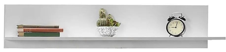 Mensola 25x120 cm bianco