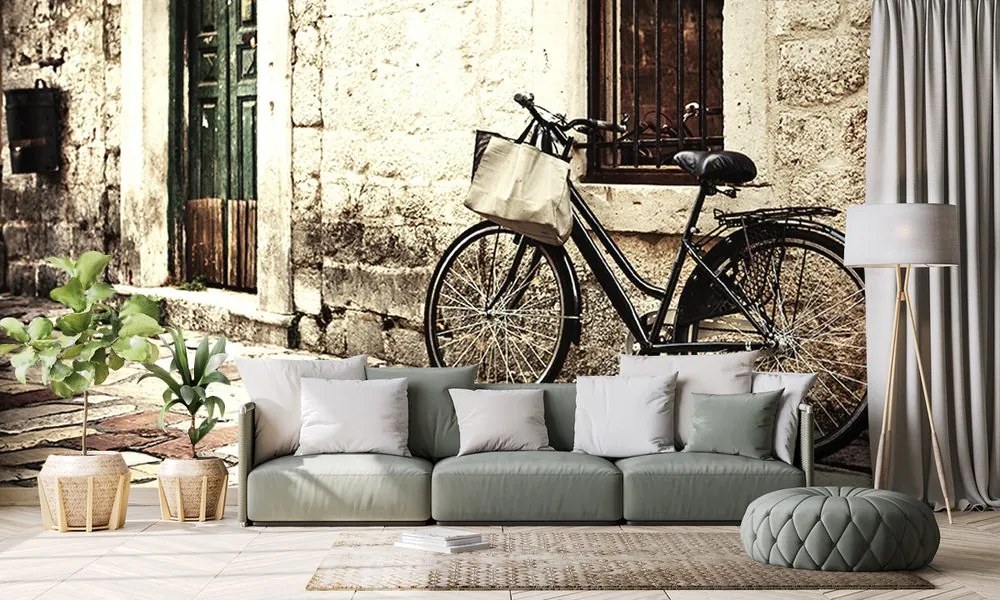 Carta da parati – Bicicletta retrò