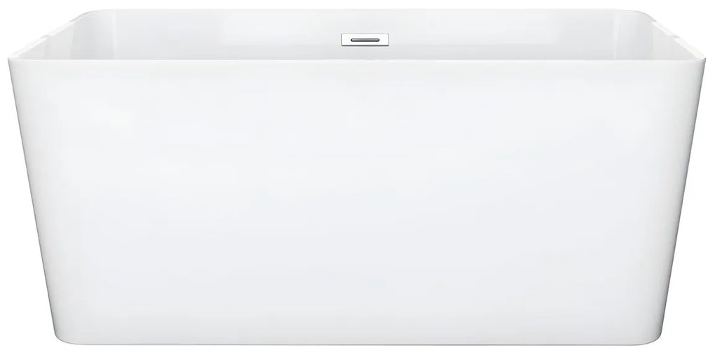 SALDI -  Vasca da bagno freestanding rettangolare 208 L 150 x 70 x 55 cm Bianco Acrilico - SPICARA