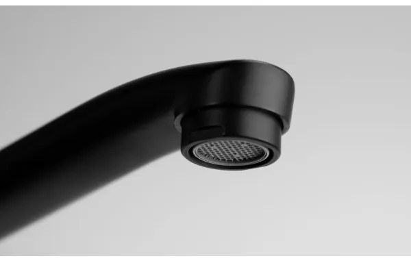 Deante BMO_N80M - Rubinetto per lavello da cucina BORO, nero