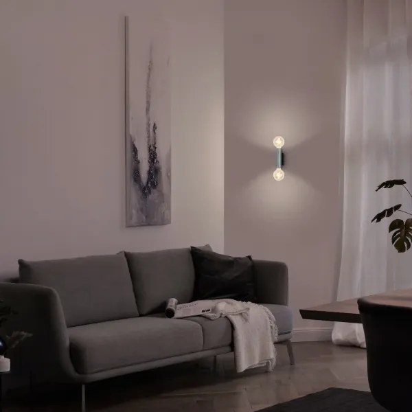 Briloner 3710-024 - Lampada da parete 2xE27/10W/230V